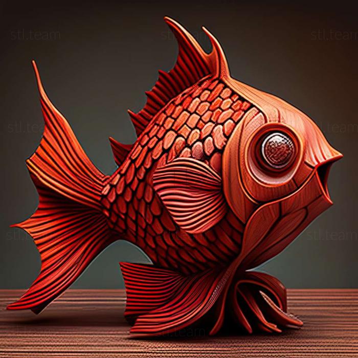 Little red riding hood fish fish